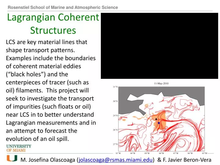 lagrangian coherent structures