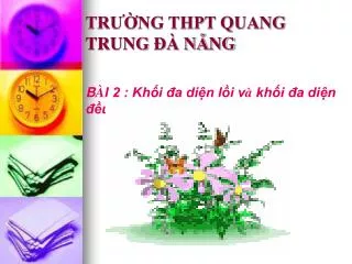 tr ng thpt quang trung a n ng