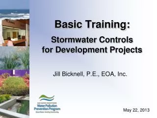 Basic Training: Stormwater Controls for Development Projects