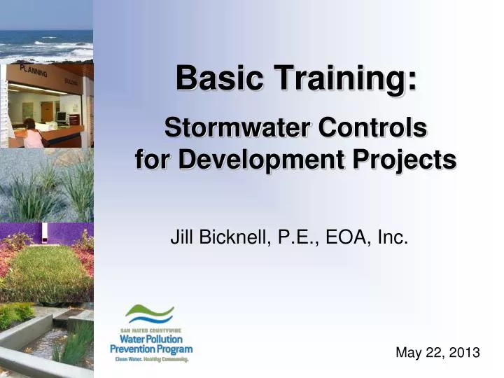 basic training stormwater controls for development projects