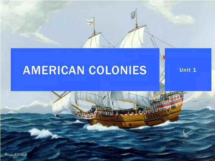 american colonies