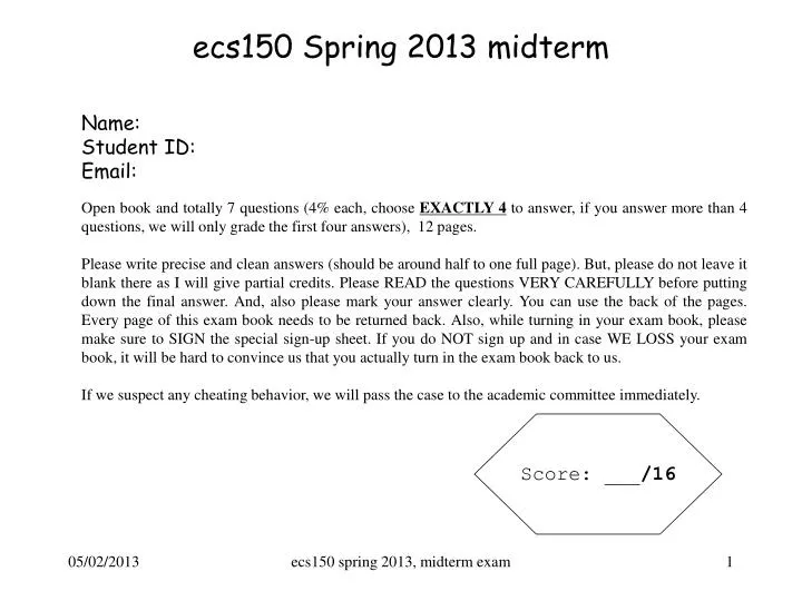 ecs150 spring 2013 midterm