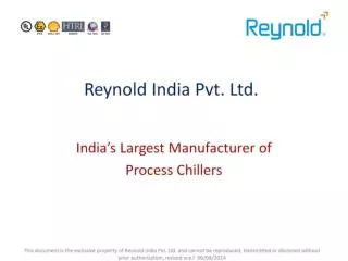 Reynold India Pvt. Ltd.