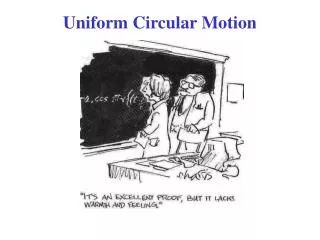 Uniform Circular Motion