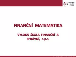 finan n matematika