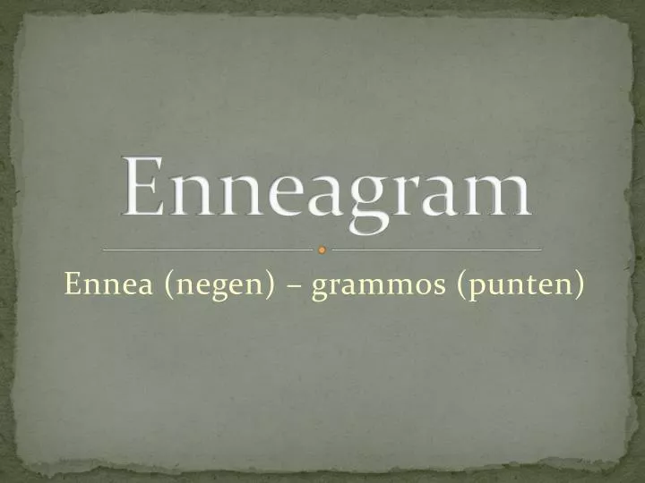 enneagram