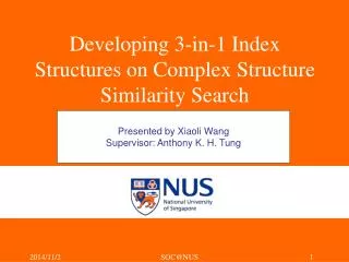Developing 3-in-1 Index Structures on Complex Structure Similarity Search