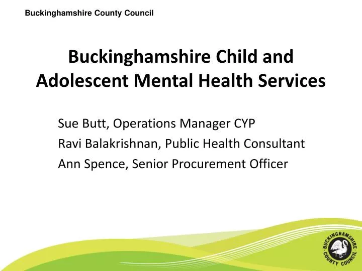 buckinghamshire child and adolescent mental health services