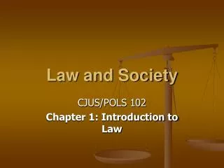 law and society