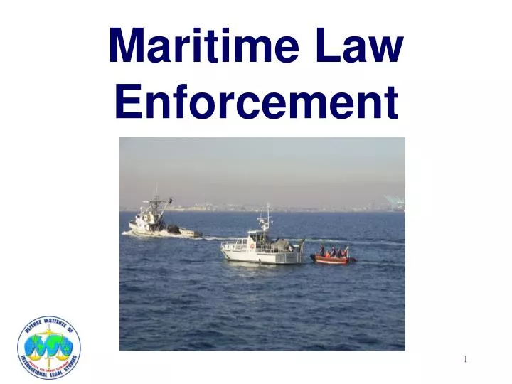maritime law enforcement