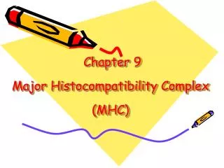 Chapter 9 Major Histocompatibility Complex (MHC)