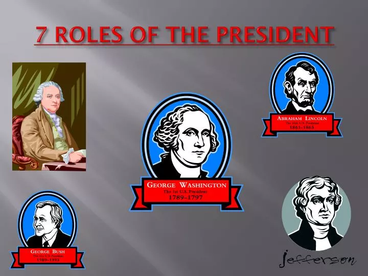 7 roles of the president