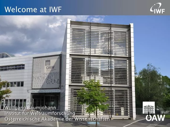 welcome at iwf