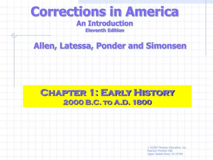 corrections in america an introduction eleventh edition