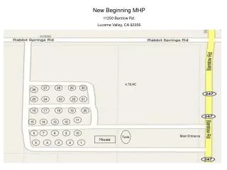 New Beginning MHP 11250 Barstow Rd. Lucerne Valley, CA 92356