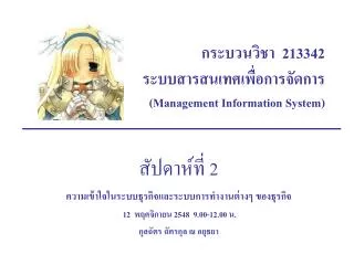 213342 management information system