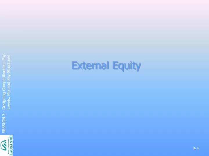 external equity