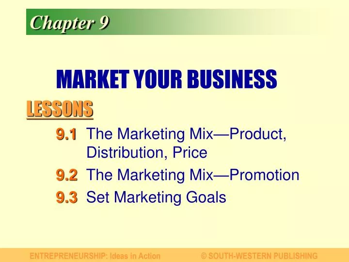 market your business