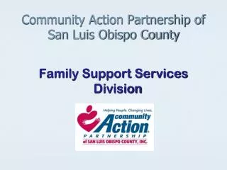 Community Action Partnership of San Luis Obispo County