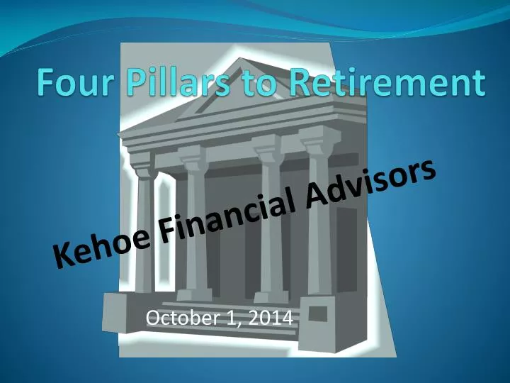 four pillars to retirement