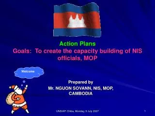 Prepared by Mr. NGUON SOVANN, NIS, MOP, CAMBODIA