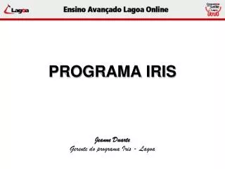 PROGRAMA IRIS