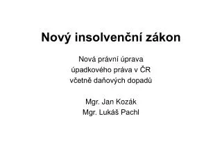 nov insolven n z kon