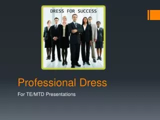 Professional Dress