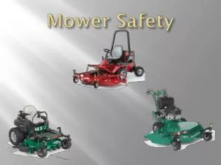 Mower Safety