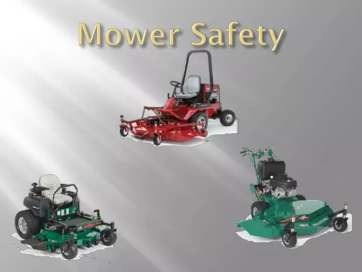 mower safety