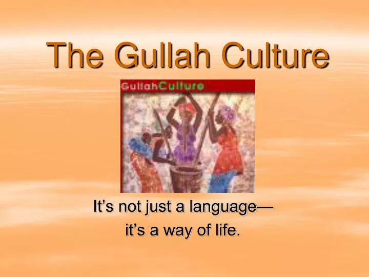 the gullah culture