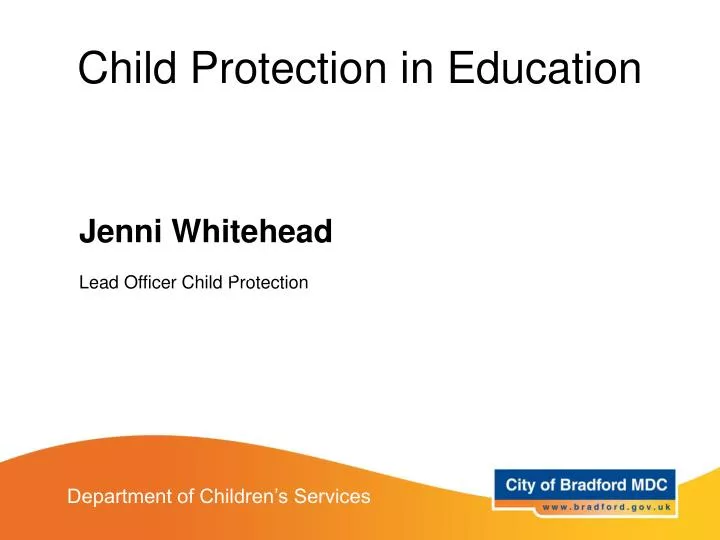 child protection in education