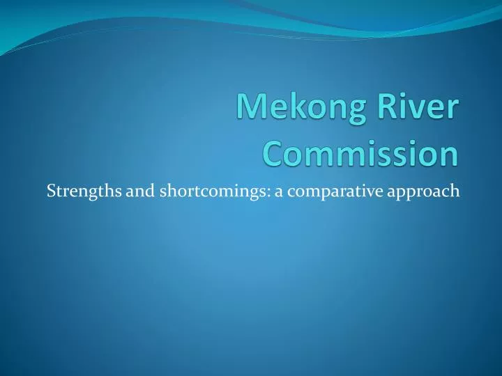 mekong river commission
