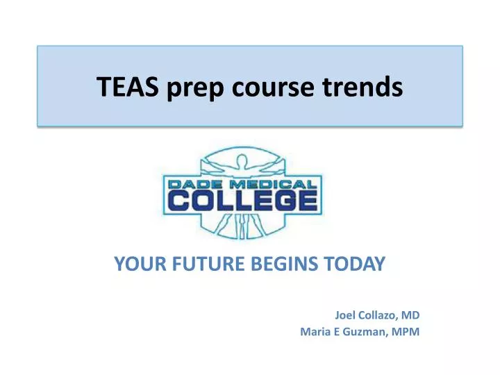 teas prep course trends