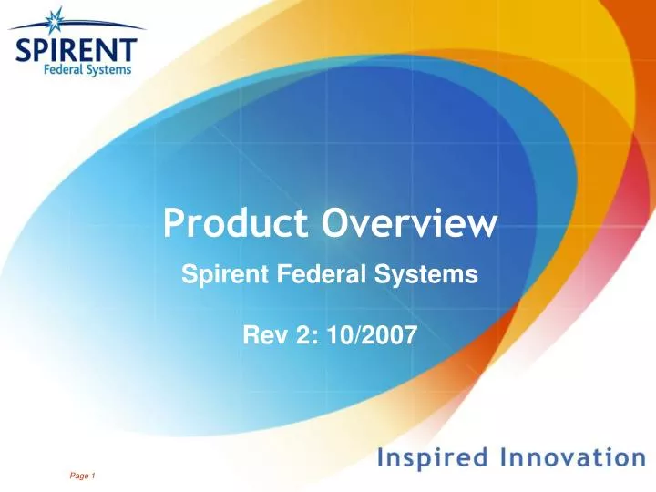 product overview