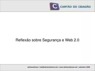 reflex o sobre seguran a e web 2 0