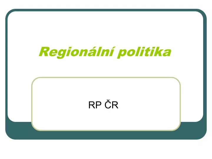 region ln politika