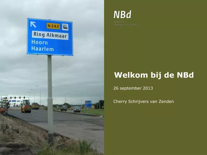 welkom bij de nbd