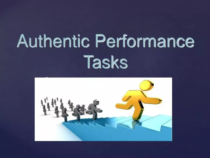 authentic performance tasks