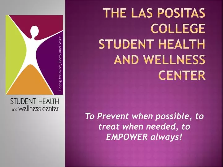 the las positas college student health and wellness center