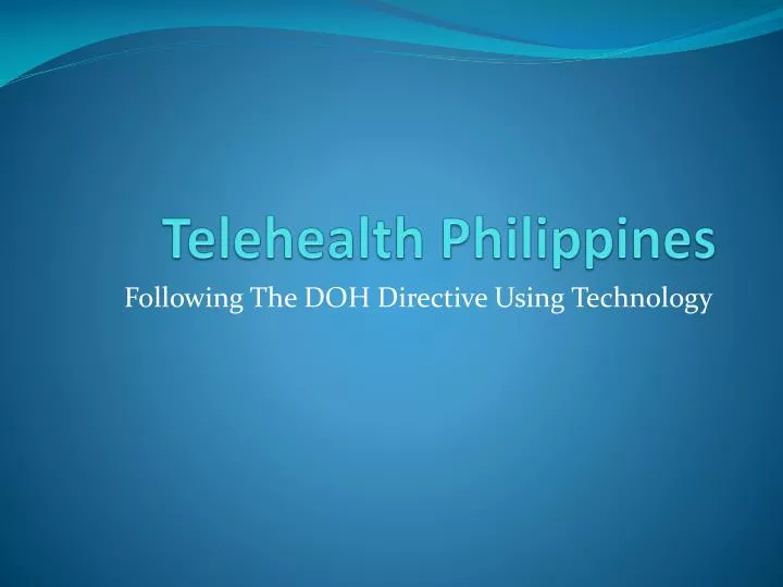 telehealth philippines