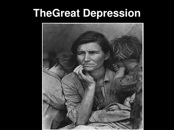 thegreat depression