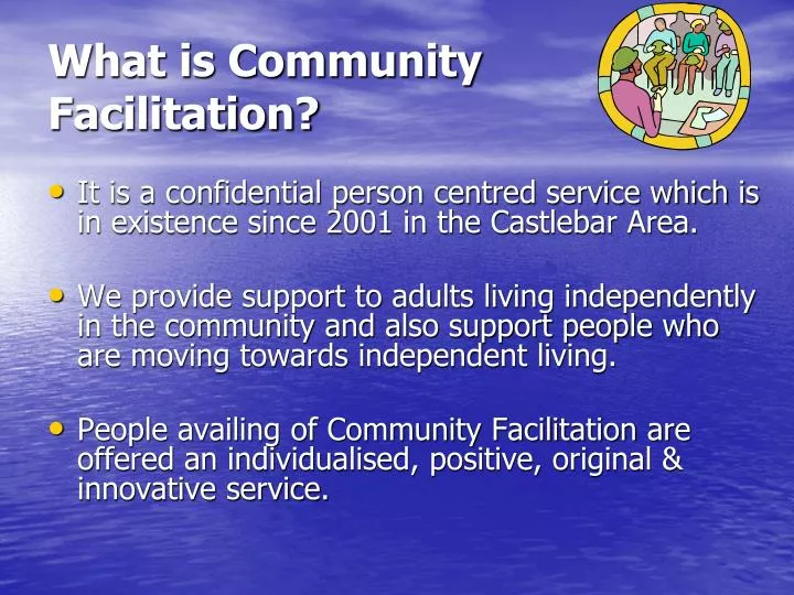 what is community facilitation