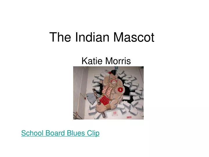 the indian mascot