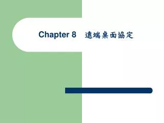chapter 8