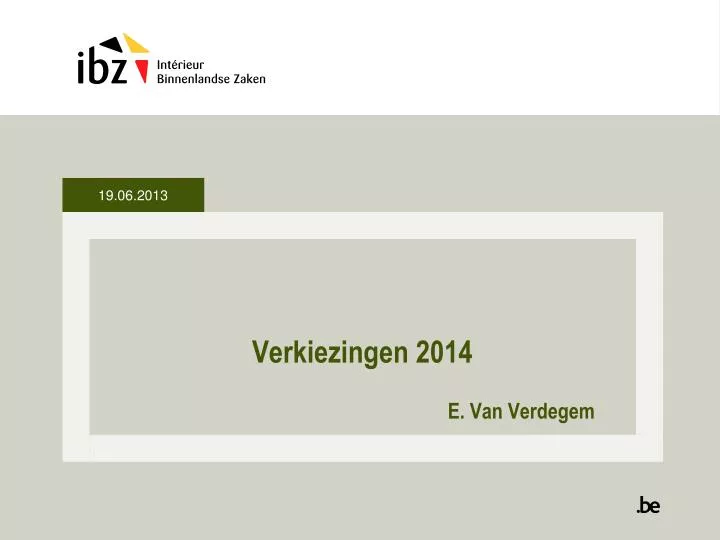 verkiezingen 2014