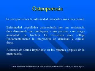 osteoporosis