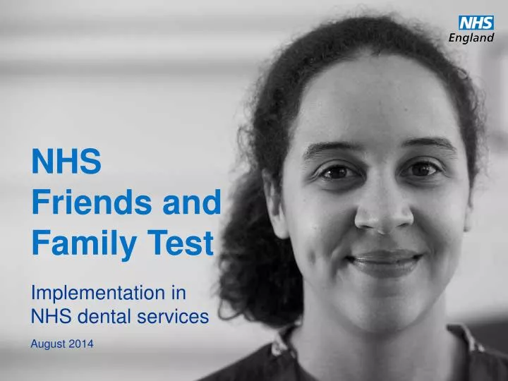 nhs friends and family test