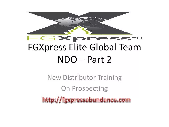 fgxpress elite global team ndo part 2