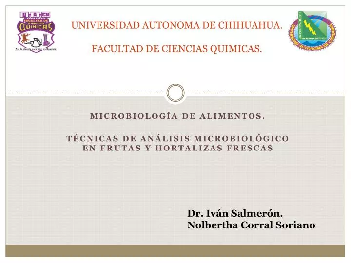 universidad autonoma de chihuahua facultad de ciencias quimicas